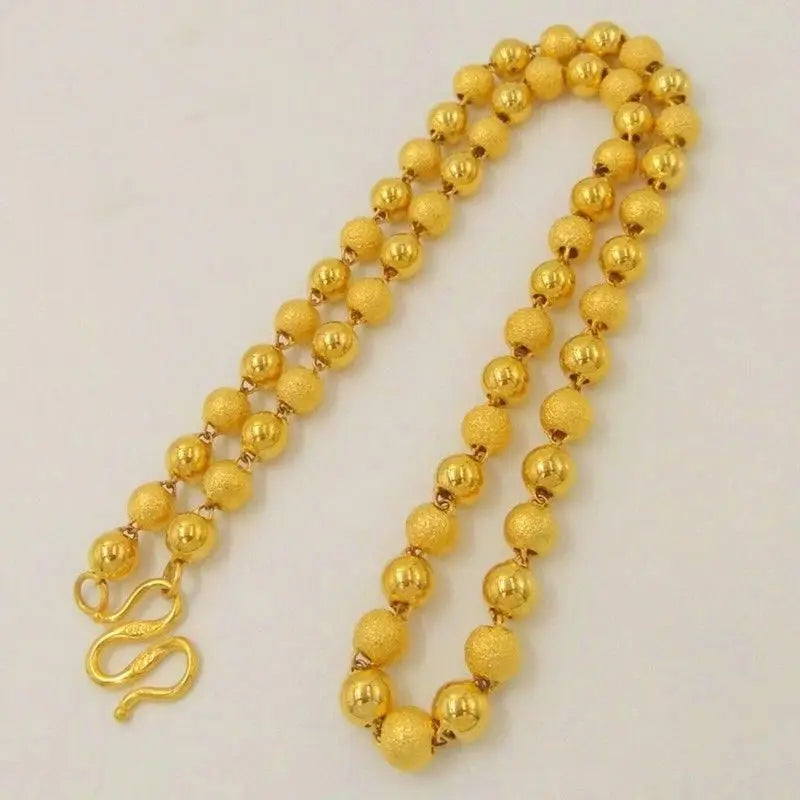Echtes 18-karätiges Gold
Vergoldete Halskette
Goldfarbene Halskette
Dominante Mode
Trendiger Anhänger, Geschenk für Herren