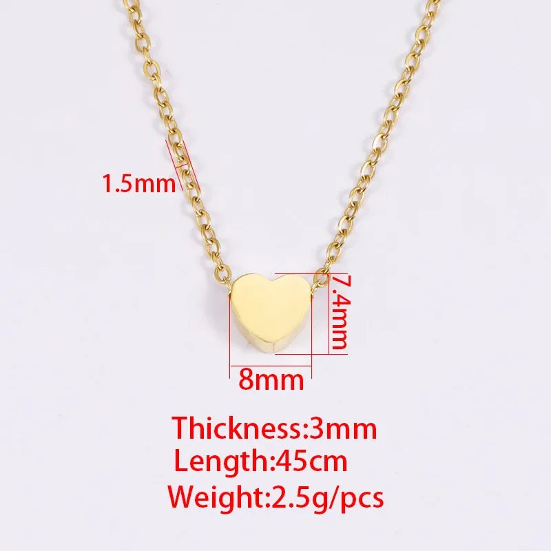 Collier Cœur d'Or Christe - L'Éclat de l'Amour
