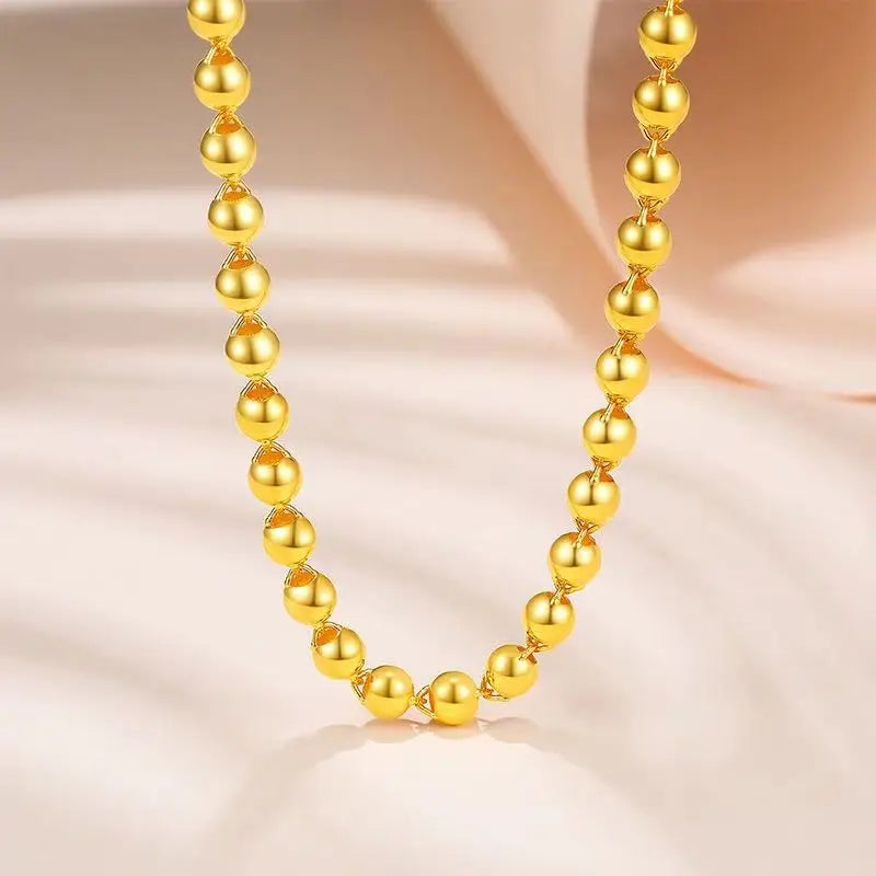 Echtes 18-karätiges Gold
Vergoldete Halskette
Goldfarbene Halskette
Dominante Mode
Trendiger Anhänger, Geschenk für Herren